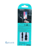 CABLE CONVERTIDO AUDIO DE LIGHTNING A PLUG 3.5MM AUX15 DAYCELL