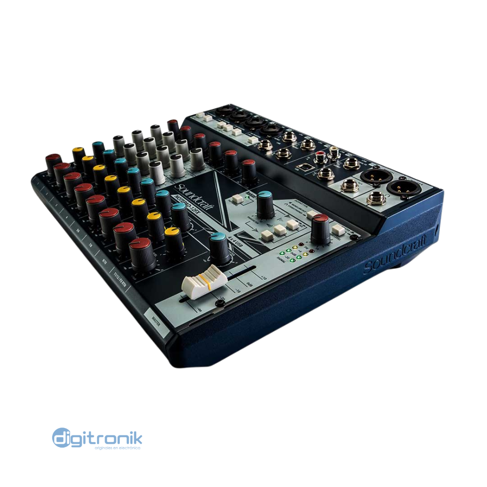 Soundcraft Notepad-12FX Mezcladora con Efectos y USB