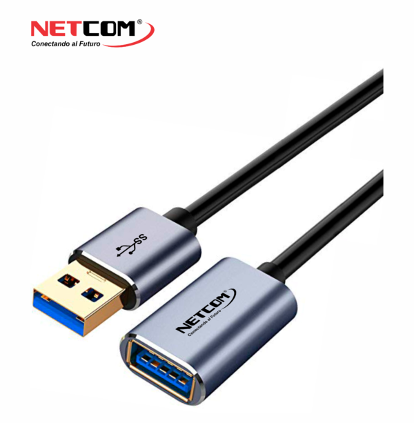 CABLE EXTENSION USB 3.0 DE 3 MTS NETCOM PE-CA0093