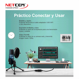 CABLE EXTENSIÓN USB 2.0 ACTIVO DE 30M NETCOM PE-UA0330