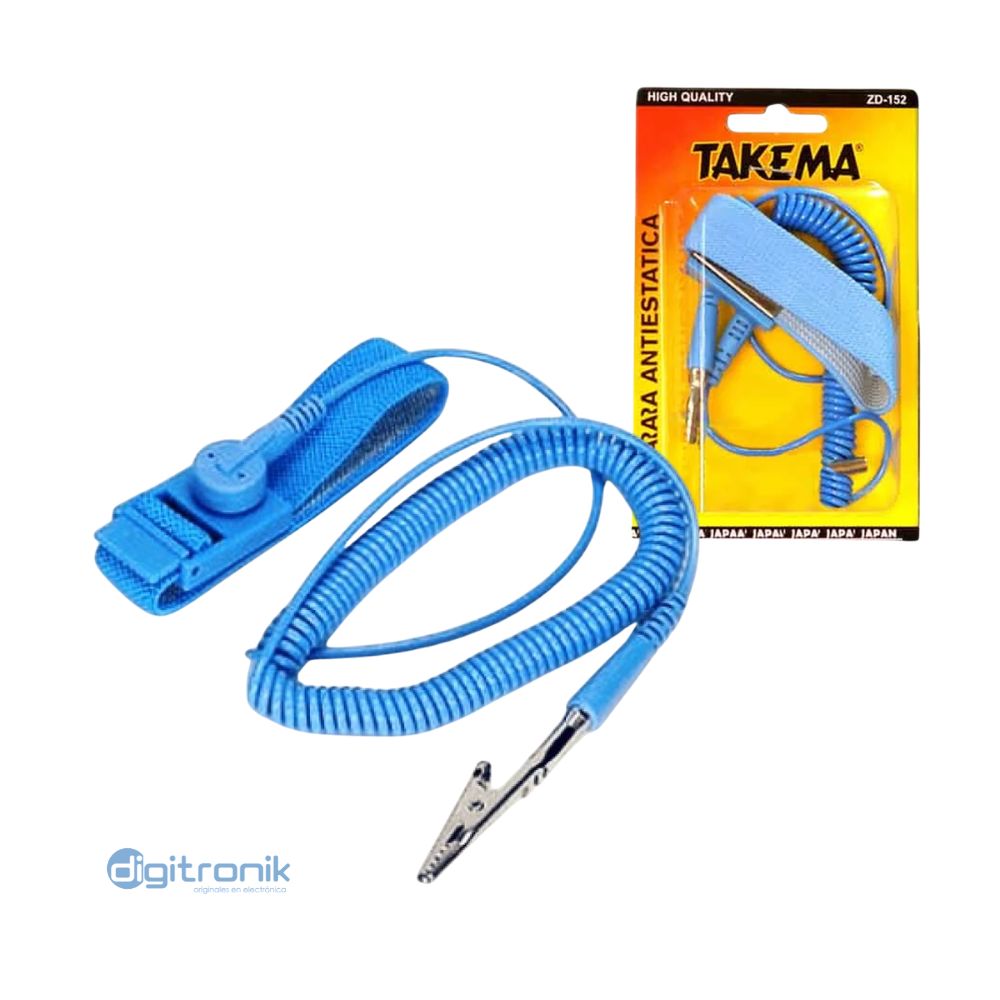 PULSERA ANTIESTATICA TAKEMA ZD-152