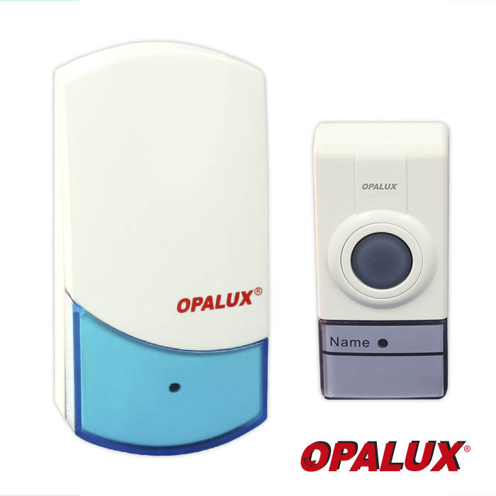 TIMBRE INALAMBBRICO OPALUX 220VAC 58 MELODIAS SELECCIONALES RL-3818