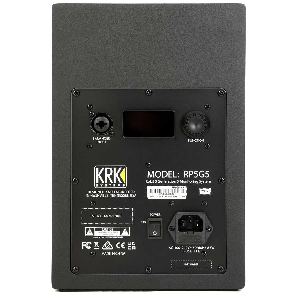 PARLANTE NONITOR ACTIVO ROKIT 5 GENERATION FIVE STUDIO RP5G5-EU