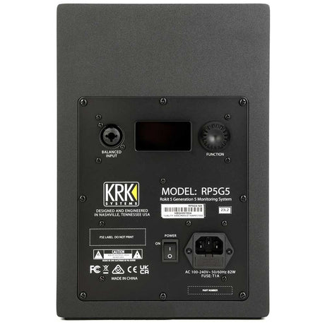 PARLANTE NONITOR ACTIVO ROKIT 5 GENERATION FIVE STUDIO RP5G5-EU