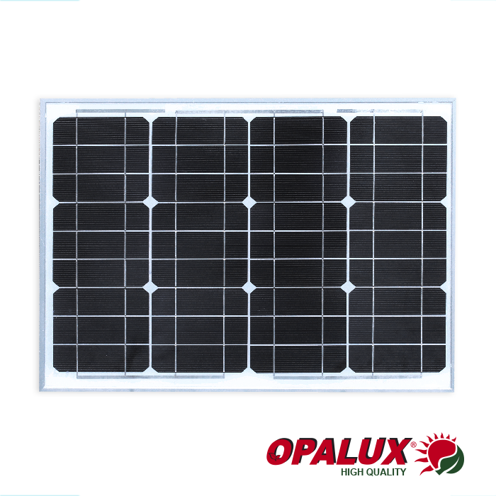 Panel Solar monocristalino 12V 30W SY-30M OPALUX SY-30M