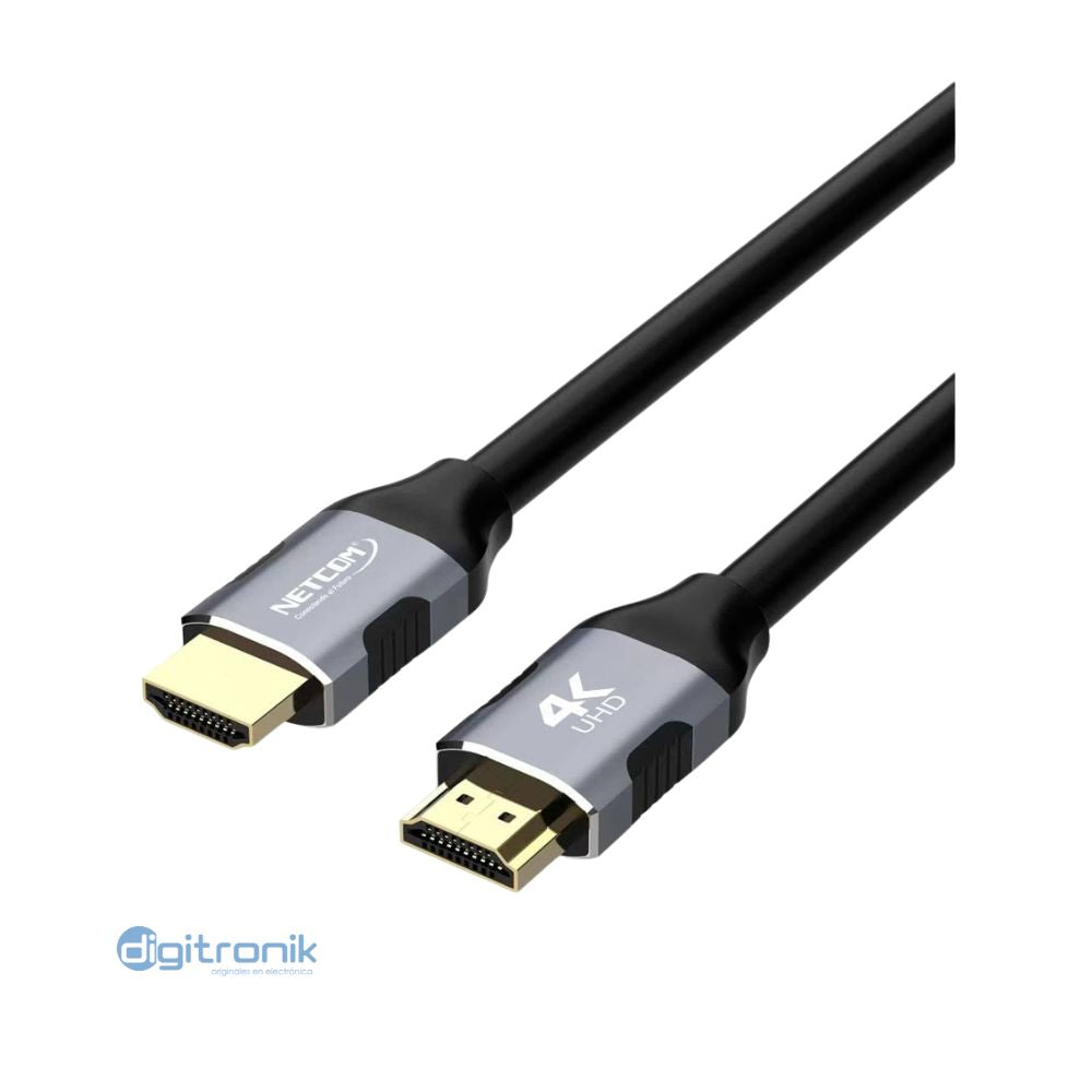 CABLE HDMI DE 1.80M V2.0 NETCOM PE-HD0102
