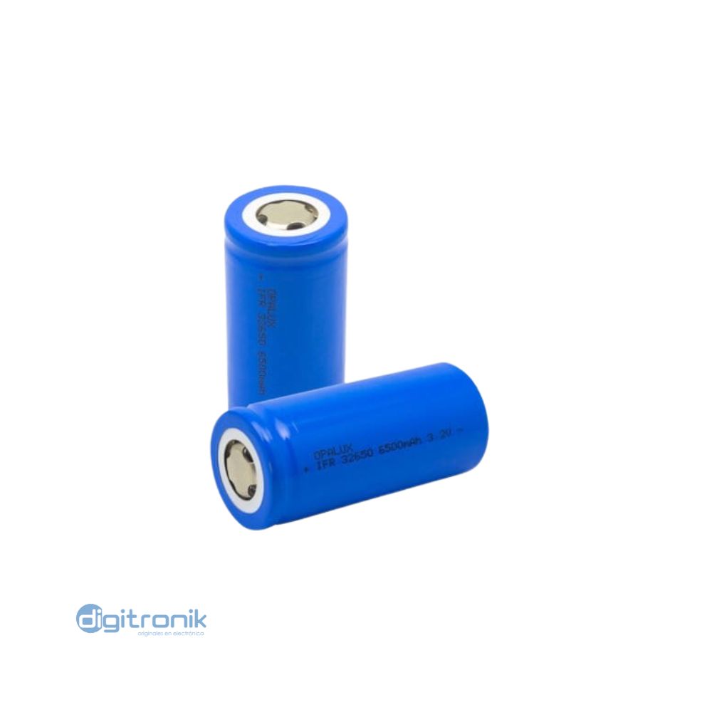 BATERIA RECARGABLE LI-ION LIFEPO4 3.2V OPALUX 6500MAH IFR32650-6500