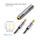 UNION PLUG 3.5MM TRRS Y TRS NETCOM PE-AD0010