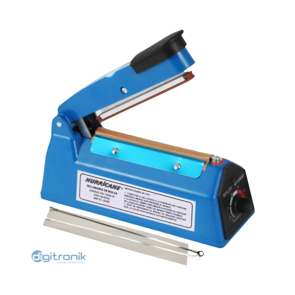 SELLADORA DE BOLSA 10CM HURRICANE HD-100M-IR