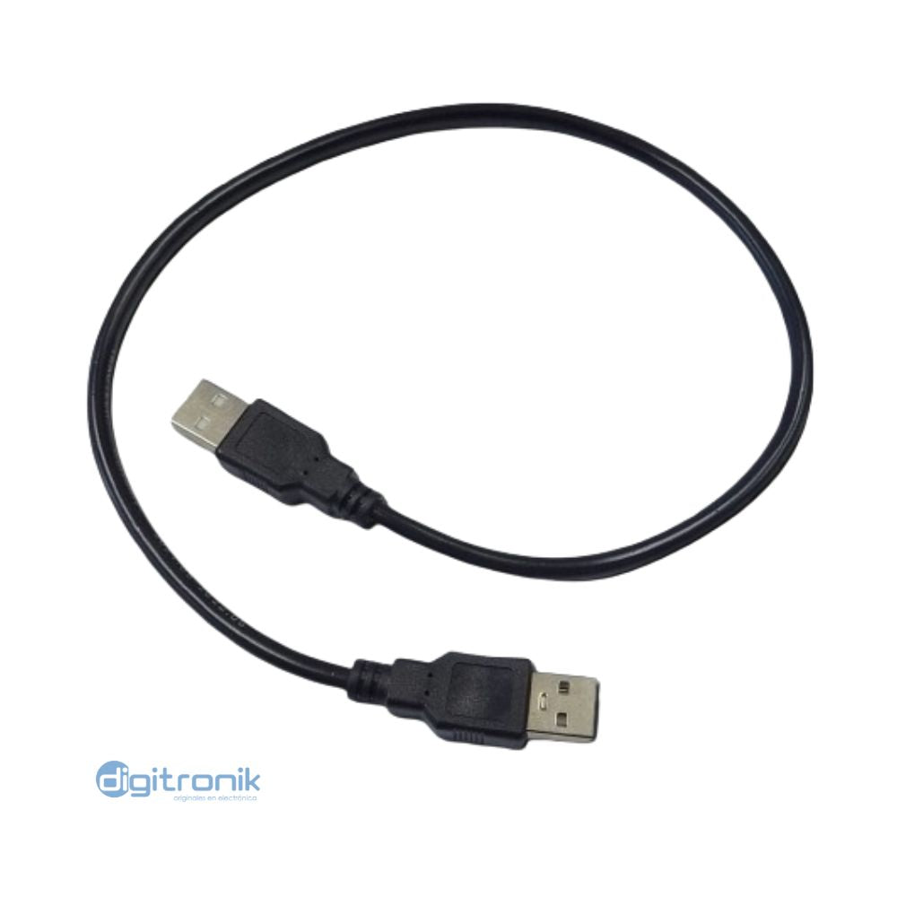 CABLE USB 2.0 USB MACHO A MACHO PE-US0112