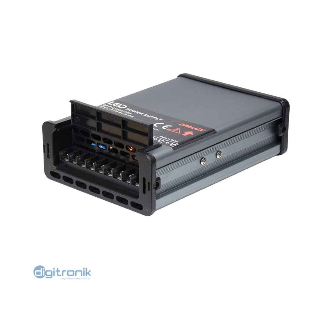 FUENTE SWITCHING VERTICAL 12V 30A OPALUX OP-F12V30A-IP65