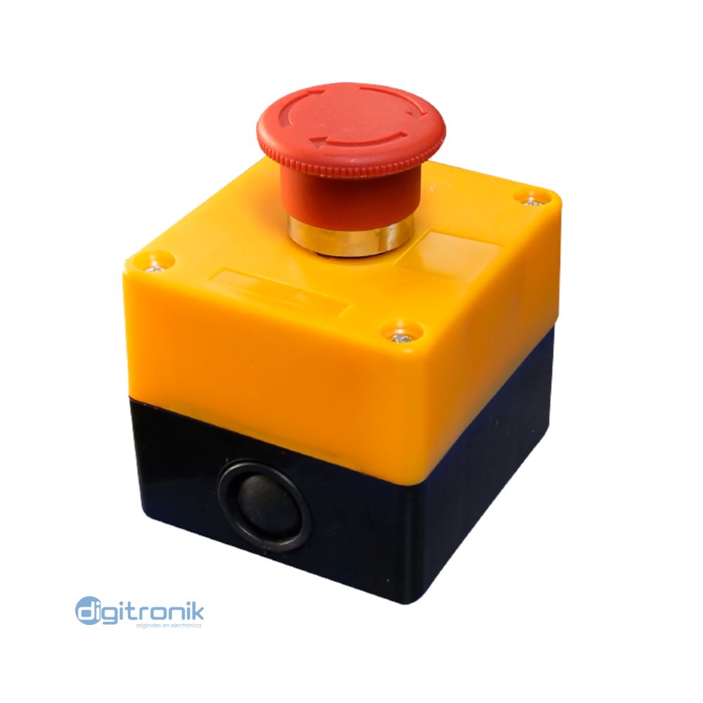 PULSADOR DE EMERGENCIA N/C 10(6)A 600V OP-NCD2-29