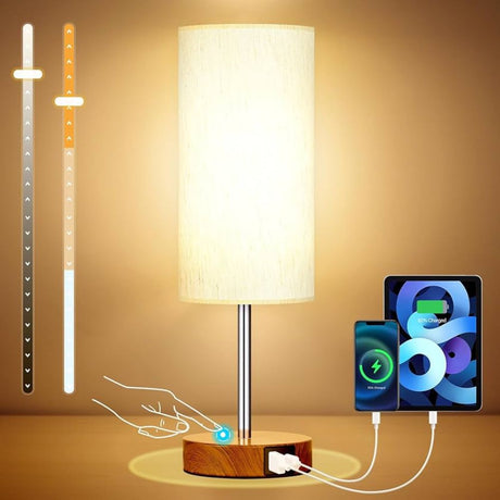 LAMPARA DE MESA  CROISETTE OPALUX  OP-7145-T1CP