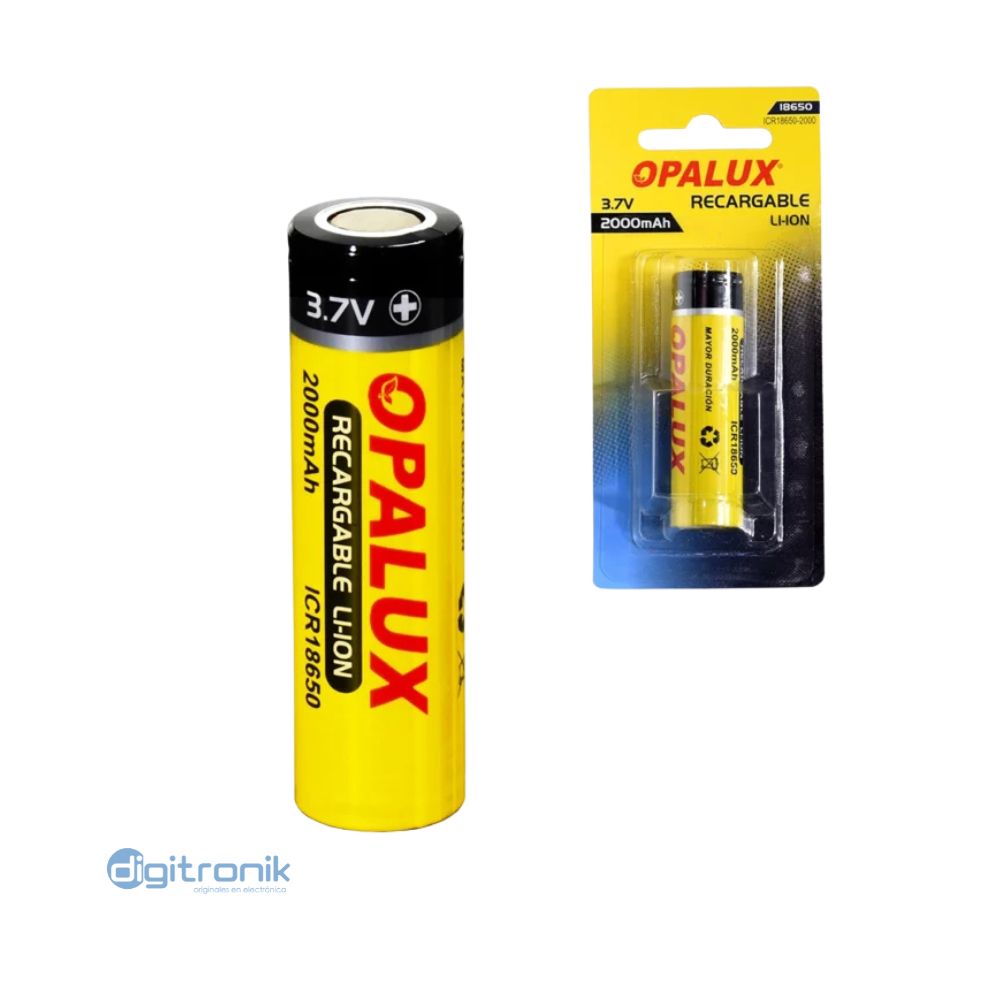 BATERIA RECARGABLE LITIO ICR18650-2000HC