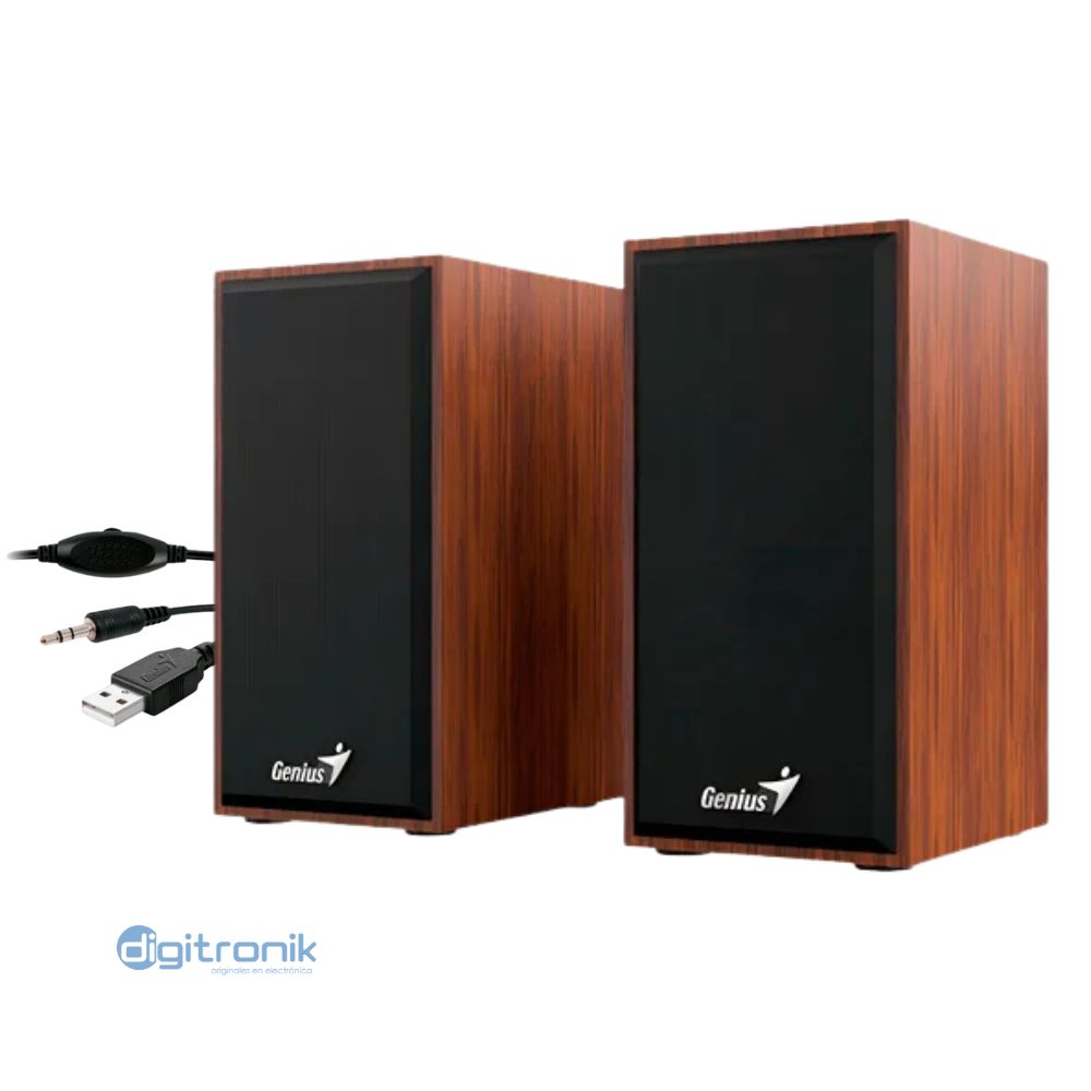 PARLANTE 6W WOOD GENIUS SP-HF180