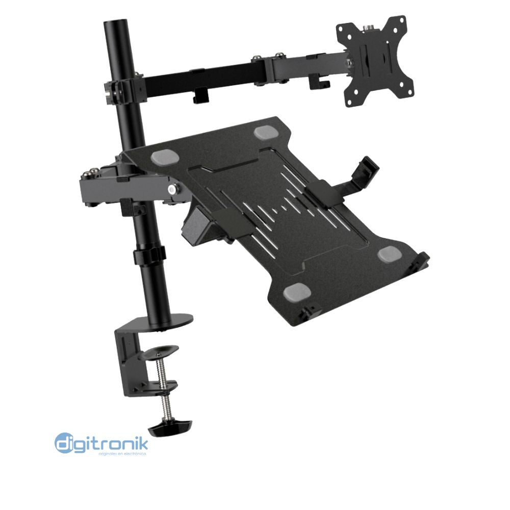 SOPORTE AJUSTABLE KX BRKT ADJ KMM-301  PARA MONITOR Y LAPTOP X1 13-32  KLIP XTREME