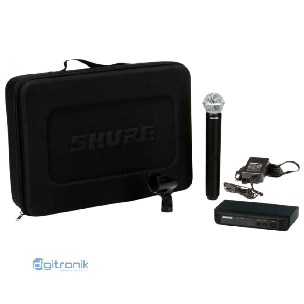 MICROFONO INALAMBRICO SHURE BLX24-SM58
