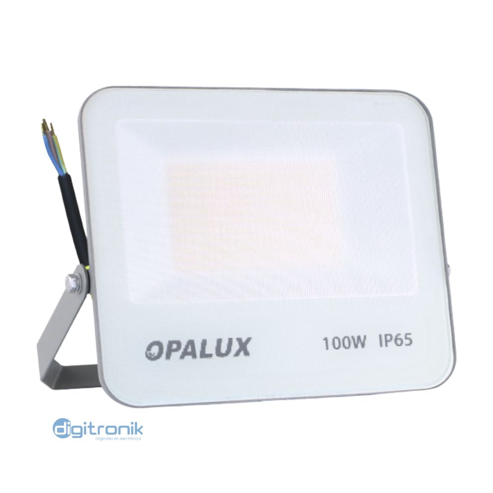 REFLECTOR LED PAVONADO OPALUX 100W 11000LM 144LEDS 85-265VAC OP-EK05E-100W