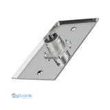 PLACA DE MONTAJE FACE PLATE 1 XLR HEMBRA NETCOM PE-XLR101