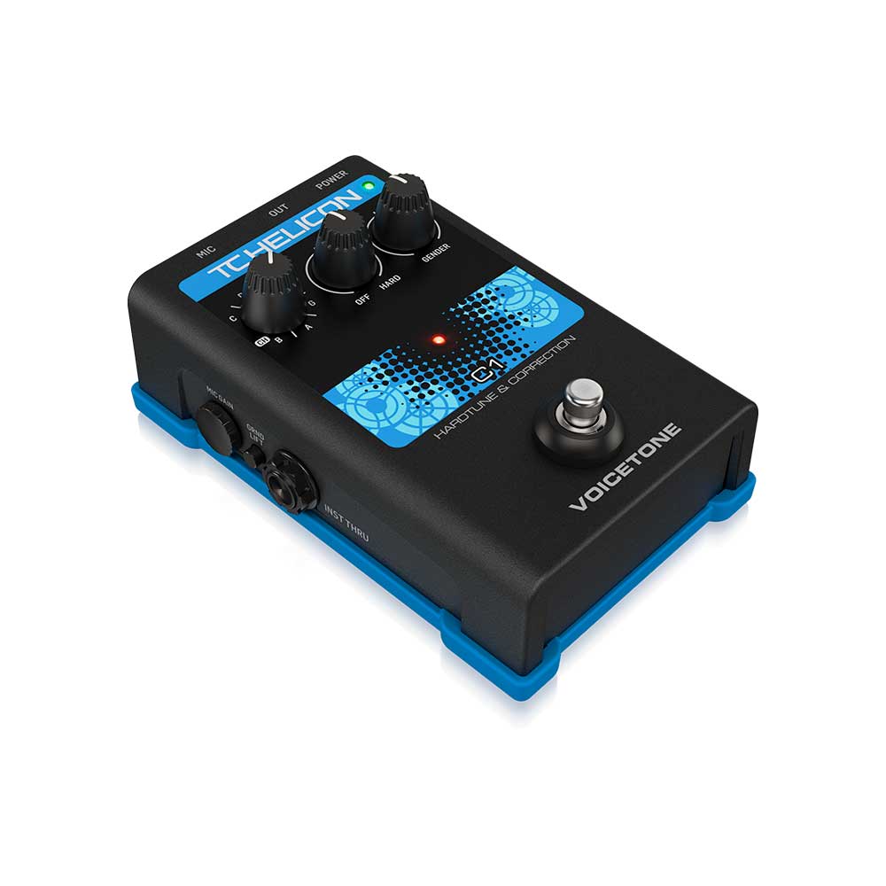 PEDAL DE CORRECCION TONO DE VOZTC HELICON VOICETONE C1