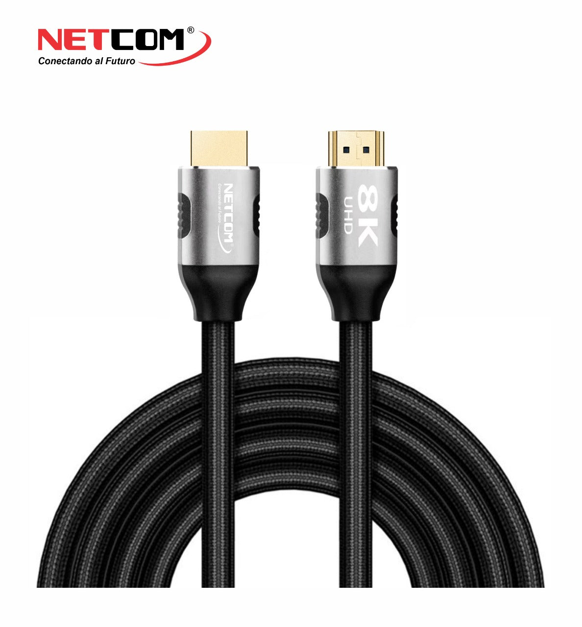 CABLE HDMI UHD V2.1 DE 1.80 MTS NETCOM PE-HD0851