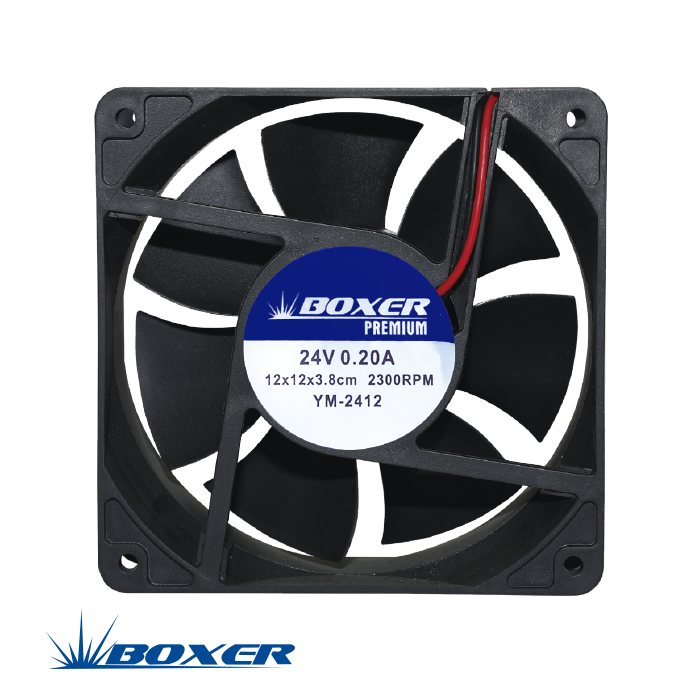 VENTILADOR 24VDC 120MMX120MM BOXER YM-2412