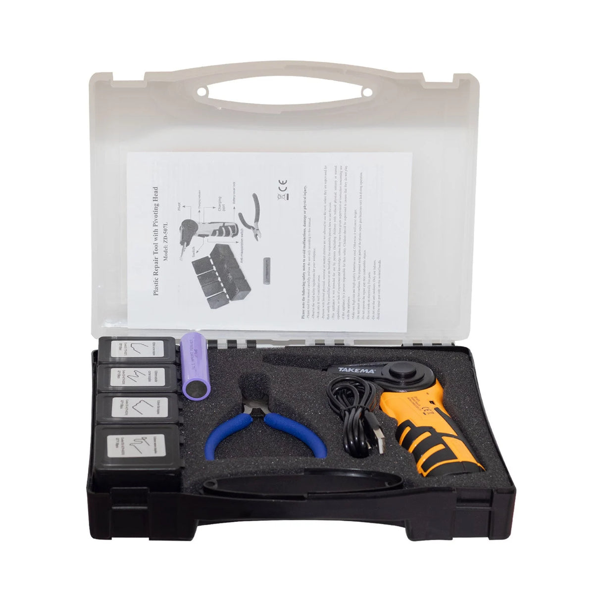 KIT DE HERRAMIENTAS DE REPARACION TAKEMA ZD-507L