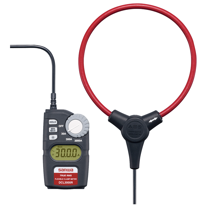 PINZA AMPERIMETRICA DIGITAL AC 3000A MAX,TRUE SANWA DCL-3000R