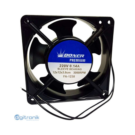 VENTILADOR BOXER 12X12X3.8CM 220V 0.14AMP FA-1238