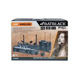 MICROFONO INALAMBRICO BATBLACK UHF 2 VINCHAS 2 SOLAPEROS BT-M43BP