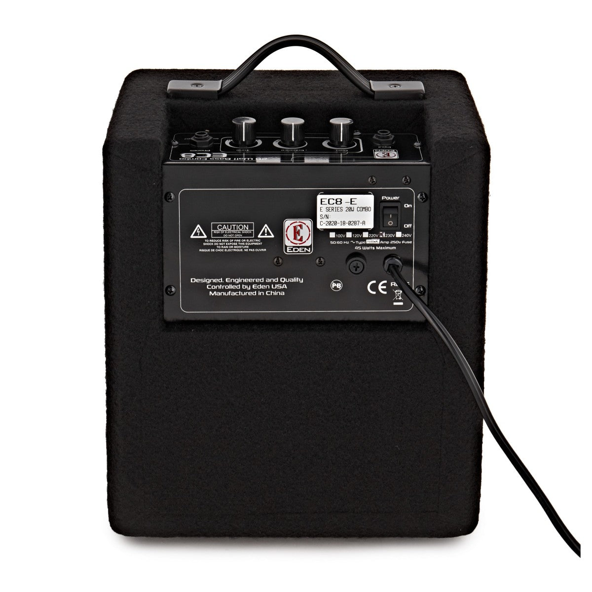 EDEN EC8 20Wベースアンプ EDEN EC8 20W ベース用コンボアンプ - メルカリ