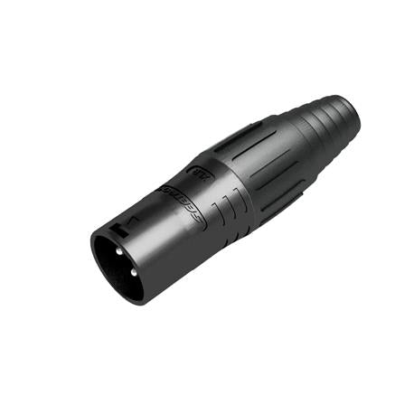 CONECTOR CANON SEETRONIC SCSM3-B XLR-3 MACHO negro