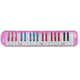 MELODICA 37 TECLAS C/ESTUCHE DE LONA, MANGUERA Y BOQUILLA ROSADO VOZZEX VZ-MEL37K-1/PNK